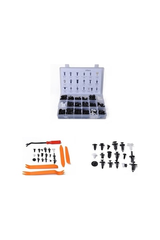 Novahub Cbtx 435 Araba Tutucu Klipsler, Ford/jeep Trim Plastik Bağlantı Elemanları Seti M3 - M4 - M6 - M8 - M10 - M12 - M14