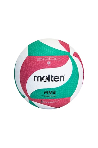 Molten V5M5000 FIVB Onaylı Yapıştırma 5 No Voleybol Maç Topu Kırmızı - Yeşil