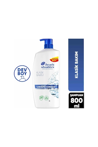 Head & Shoulders Klasik Bakım Kepeğe Karşı Etkili Şampuan 800ml