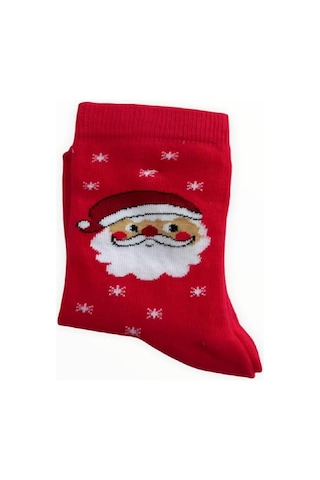 6 ADET YILBAŞI FİGÜRLÜ SOKET ÇORAP