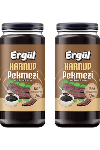 Ergül Harnup Keçiboynuzu Pekmezi 600 Gr Cam X 2 Adet