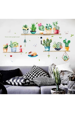 Raf Tasarımlı Karışık Dizaynlı Yapışkanlı Sticker Seti 5060 Çok Renkli