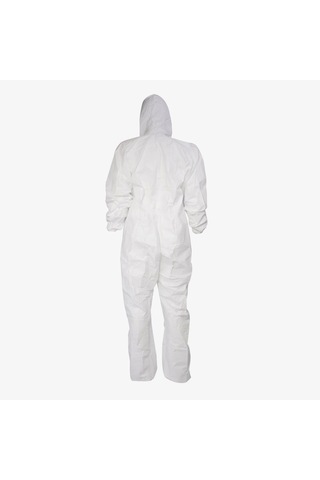 Tek Kullanımlık 55gr. Laminasyonlu Beyaz Tulum Boya Kimya Tamirat İşlerinde