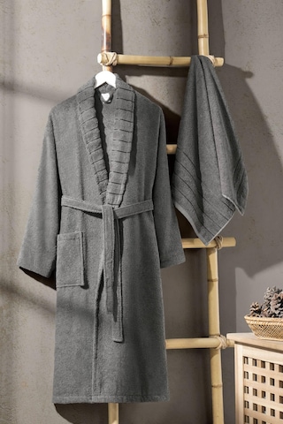 Mira Home Sku:smgstk311ae0ad59 Mira Home Soft Elegance Banyo Tek Kişilik Bornoz Takımı%100 Pamuklu Antrasit L-xl Sku: Smgstk311ae0ad59