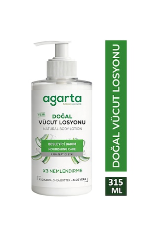 Agarta Doğal Nemlendirici Vücut Losyonu 300 ML