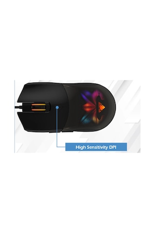 Jedel GM1320 Işıklı Kablolu RGB Oyuncu Mouse