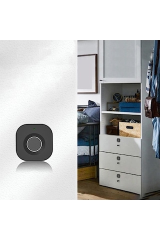 Fastbuy Parmak İzi Kilitli Ahşap Çekmece Dolap Ahşap Kutu Suntek