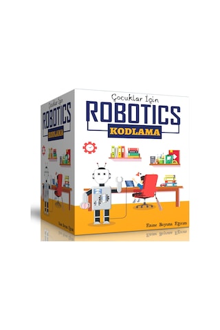 Çocuklara Robotik KODLAMA Eğitim Seti (4 Süper Kitap)