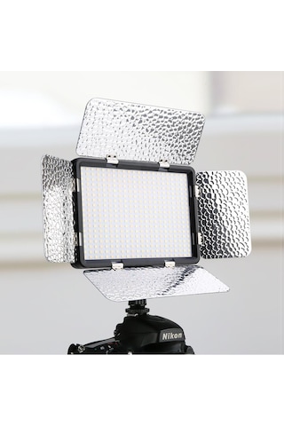 Cazipshop 396 As Panelli Video Kamera Işıği Led Işık Sony,panasonic Jvc 3200k-5600k