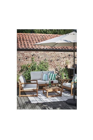 Ikea Nämmarö Tekli Bahçe Koltuğu, Açık Kahverengi, 69 Cm