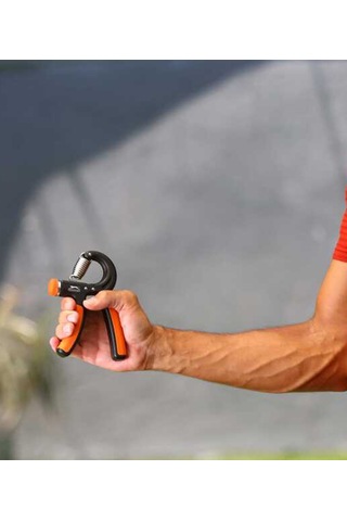 Slazenger Ayarlanabilir 5-60 Kg Direnç El Yayı Kutulu Siyah Siyah