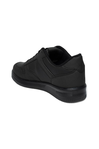 Luttoon 4027-26 Cilt Deri Anatomik Erkek Sneaker Siyah
