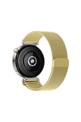 Huawei Watch Gt6 41mm Uyumlu Manyetik Milanese Loop Metal Kordon