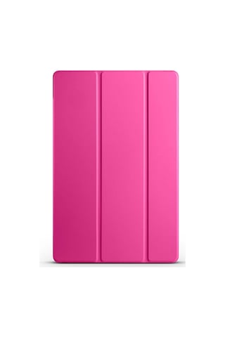 Galaxy Tab S9 Fe Uyumlu Zore Smart Cover Standlı 1-1 Kılıf-pembe Tablet Kılıfı