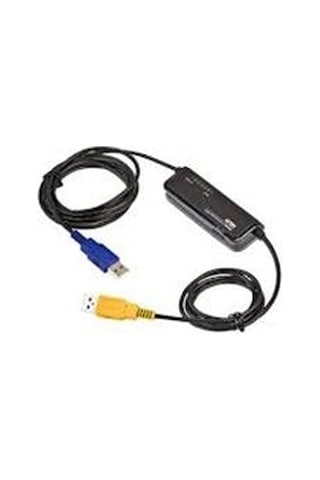 Aten Cs661-a7 2 Port Usb Laptop Kvm Switch Kdo