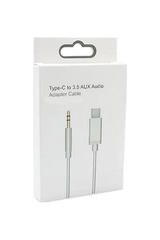 Type-c To 3.5mm Jack Aux Stereo Kablo, 1 Metre,
