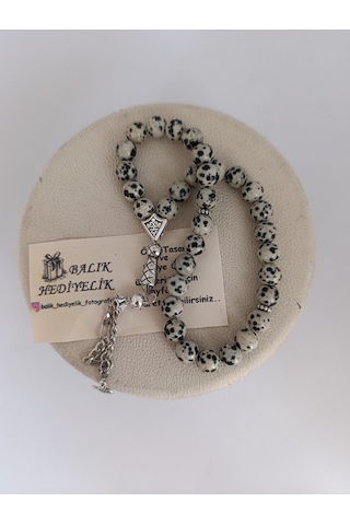 Doğaltaş Tespih/dalmaçyalı Jasper Taşı Tespih-1040