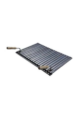 40X50 Oluklu Lama Izgara Barbekü Şömine Mangal Seyyar Kullanım