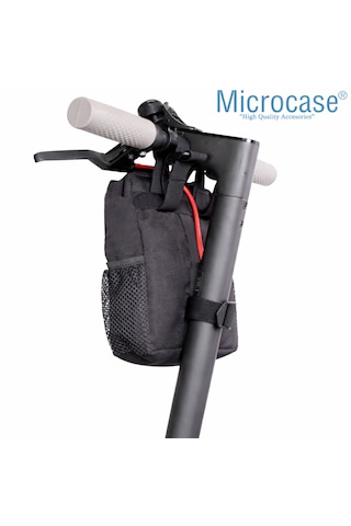 Microcase Scooter Bisiklet Motosiklet Çantası 20x30 Cm Al5536 Siyah