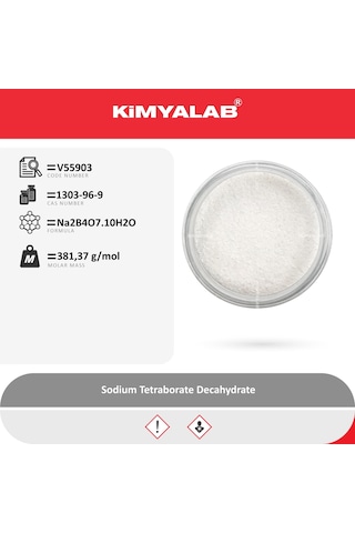 Kimyalab Boraks Dekahidrat 1 KG