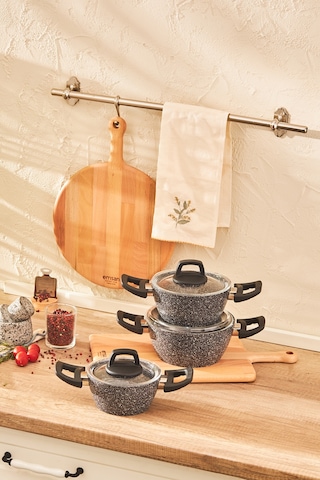 Emsan Luna 6 Parça Midi Tencere Seti