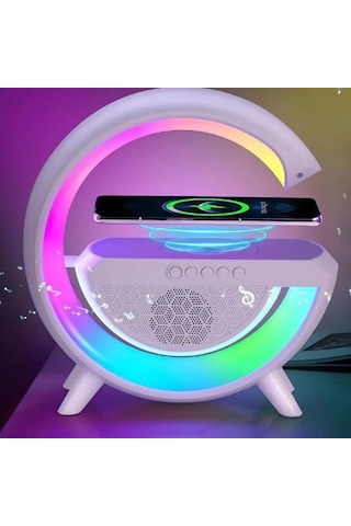 Ayt Magicvoice Bt2301 Kablosuz Şarjlı 7 Renkli Taşınabilir Bluetooth Hoparlör Rgb Aydınlatma Ses Bombası