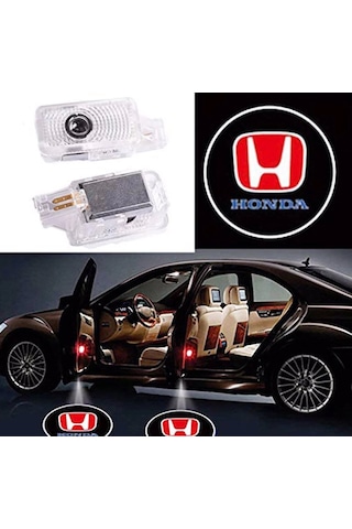 Autogp Honda Civic Fd6 Kapı Altı Işık Lazer Led Logo Hoşgeldin Aydınlatması 1 Çift/kutu