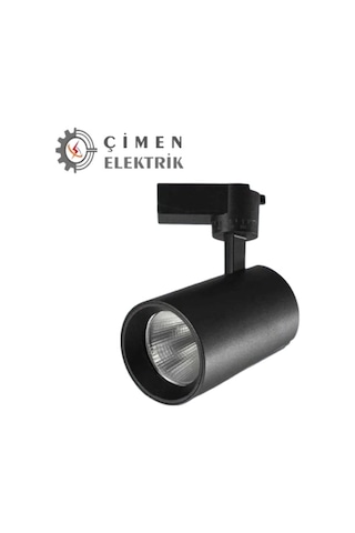 Noas Yl29 4001 Siyah Kasa Lyon 40w Ray Spot 6400k Beyaz Işık