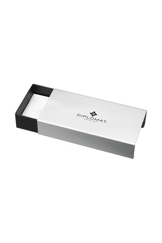 Diplomat D40314028 Aero Gri Dolma Kalem, Bold Uç Çok Renkli