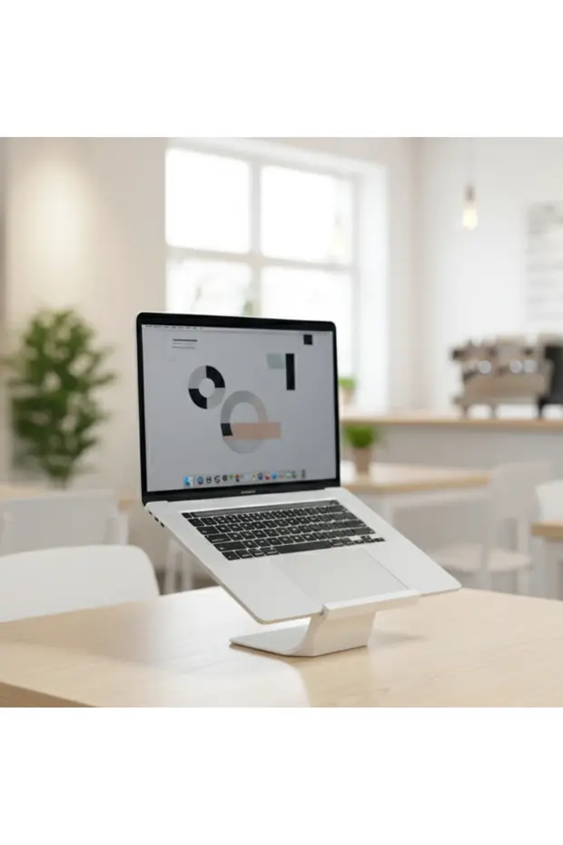 Apple Uyumlu MacBook Stand Desteksiz Tasarım Air & Pro Suya Dayanıklı