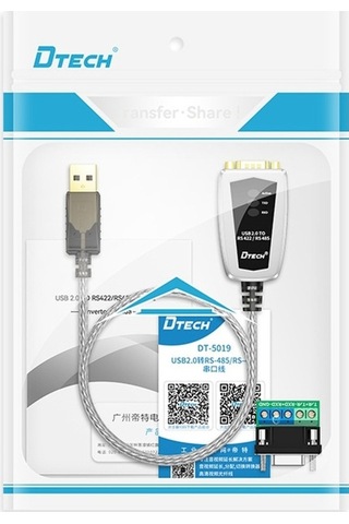 Novahub Dtech Dt-5119 0.5m Usb-rs485/422 Endüstriyal Dönüştürücü Adaptör