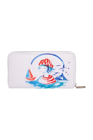 Anemoss Denizci Kız Cüzdan Çok Renkli