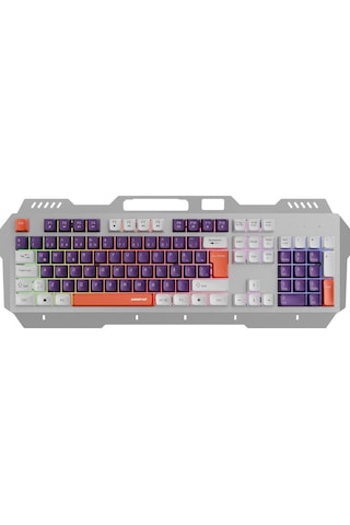 Polosmart Pgm36 Kablolu Rgb Aydınlatmalı Gaming Oyuncu Klavye Mor