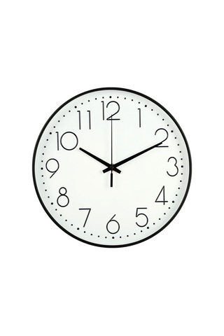 Sessiz Duvar Saati 20 Cm Şeffaf Cam Tik Tak Sesi Yok Kolay Kurulum B Diğer