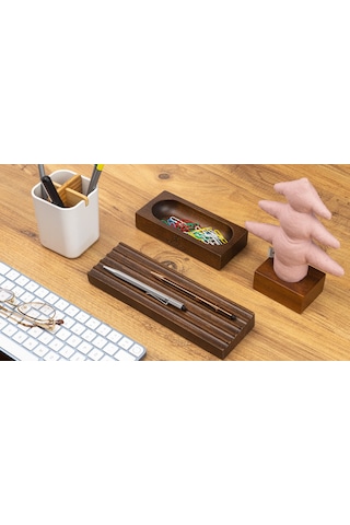 Kayigo Woody Pembe Çam Üçlü Set