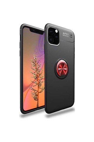Apple Uyumlu iPhone 11 Pro Kılıf Zore Ravel Silikon Kapak Siyah