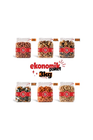 Çıtlat Çerez Shop Karışık Kuruyemiş Seti 6 x 500 G