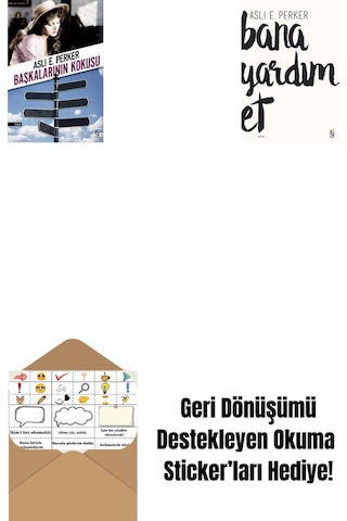 Başkalarının Kokusu + Bana Yardım Et + Okuma Sticker'ları