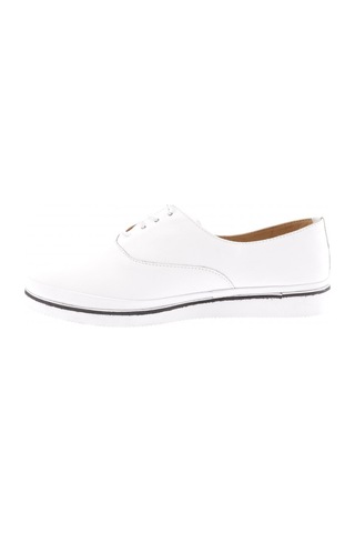 Dgn 093-23y Kadin Bağcikli Comfort Ayakkabi 093-2111-R0198 Beyaz
