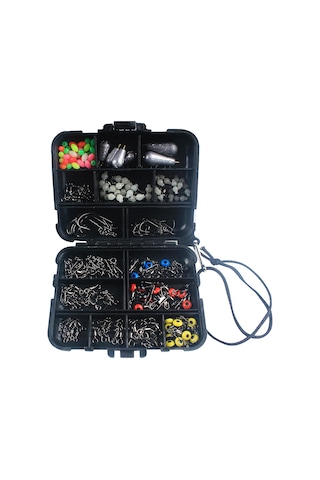 Xiyyadms 177 Parça Balıkçılık Aksesuar Seti - Çeşitli Balıkçılık İhtiyaçlarını Karşılar, Balıkçılık Enthusiastları İçin Harika Hediye