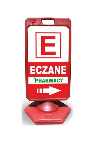 Eczane Pharmacy Reklam ve Yönlendirme Uyari Dubasi A Tabela Kırm Eczane Pharmacy Reklam ve Yönlendirme Uyari Dubasi A Tabela Kırm