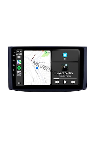 Chevrolet Aveo 2006-11 9" Uyumlu Androıd Multimedya Gerçek 2/32 Kablosuz Carplay Geri Görüş Kameralı 9"
