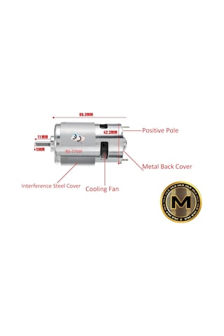 Rs-775Sf Dc Motor 6V-36V 7500-15000 Rpm