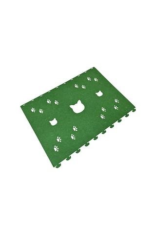 Kedi Oyuncağı Tüneli 1. Kalite 3mm Keçeden Geçmeli Kedi Ve Pati Figürlü 9 Renk A5