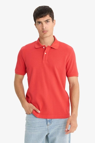 Defacto Regular Fit Polo Yaka Pike Kısa Kollu Tişört E9504ax25smrd28 Kirmizi