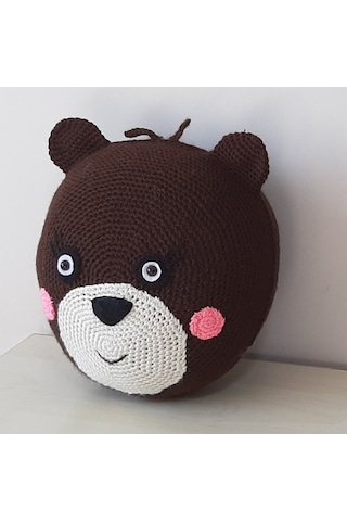 Amigurumi Örgü Oyuncak Ayı Yastık
