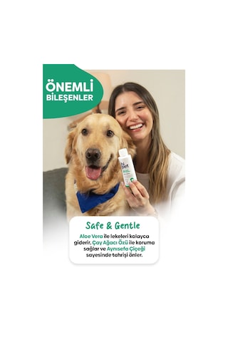 HiPet Köpek Göz Çevresi Gözyaşı Lekesi Temizleme Kulak Temizleme Solüsyonu 120 ML