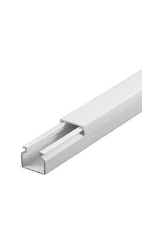 2m Kendinden Yapışkanlı 12x12mm Kablo Kanalı Kolay Montaj Temiz Görünüm Pvc Kablo Gizleyici