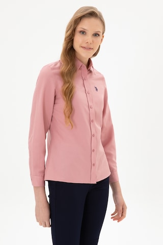U.s. Polo Assn. Kadın Orkide Gömlek Basic 50316711-vr221 Orkide