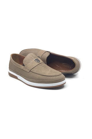 Lisans Sohes Lisans Shoes %100 Hakiki Deri Erkek Günlük Ortopedik Rahat Yazlık Ayakkabı Yeni Sezon 40-44 Kum Beji
